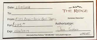 Fit 330 ridge gift certificate